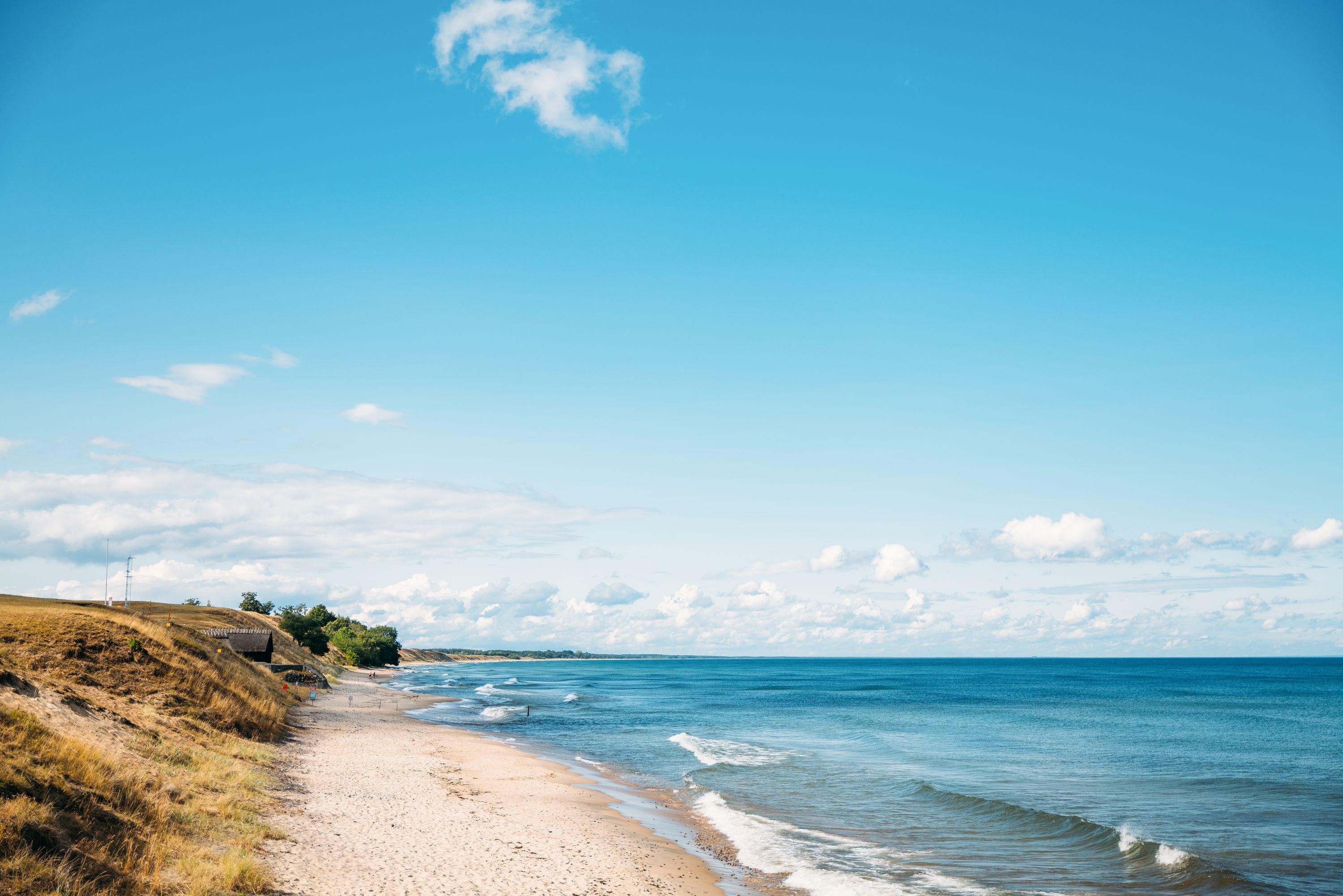 Haväng och Vitemölla strandbackar in Ystad & Österlen, Südschweden