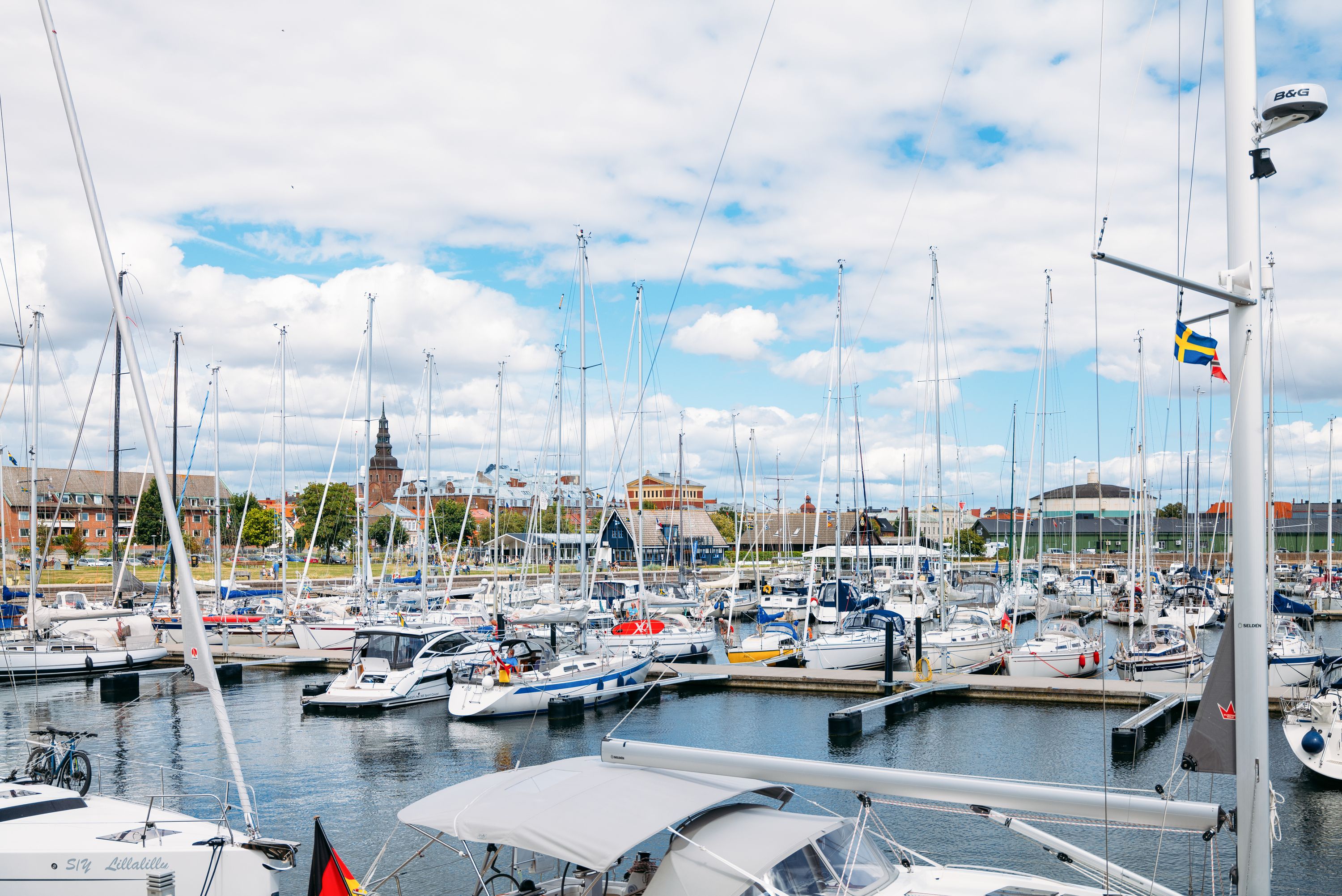 Ystads Marina in Ystad & Österlen, Südschweden